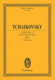 Tchaikovsky: Suite No. 4 G major Opus 61 CW 31 (Study Score) published by Eulenburg